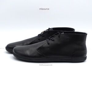 NEW Men's Vivobarefoot Gobi Lux Leather Barefoot Boots Obsidian